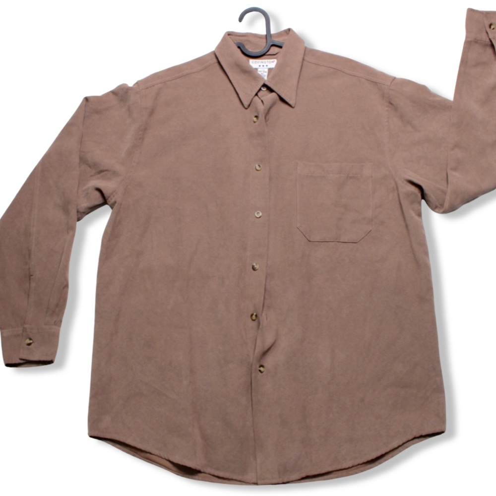 Covington Suede Long Sleeve